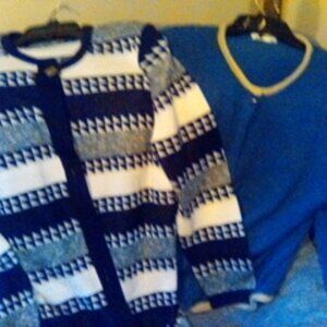2 beautiful ex cond cardigans pre-owned sz m and 10